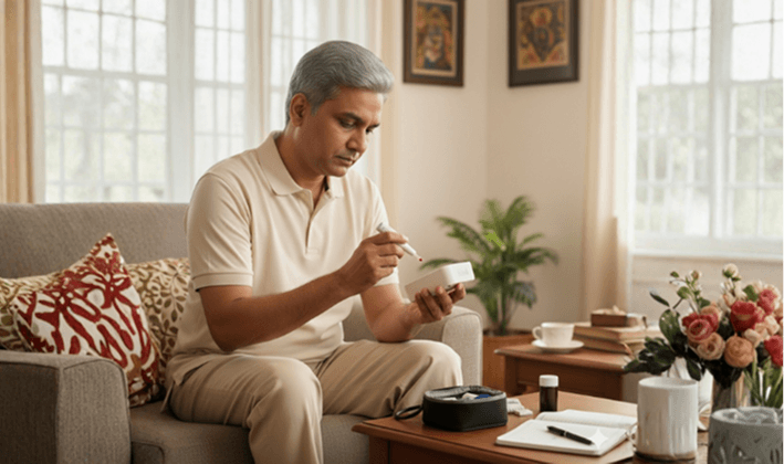 Keep track of your blood sugar