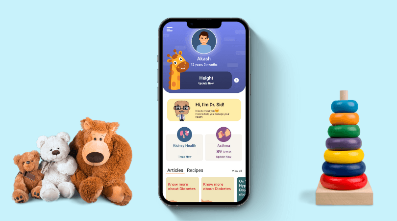 Keep track of your child's health information